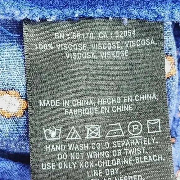 ettitwa by anthropologie Paisley Wide Leg Women's Pants Size 4 - Picture 8 of 9